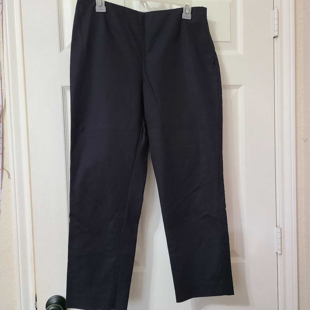 Black Crop Pants
